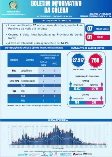 Boletim de Colera 2025 Nº 228